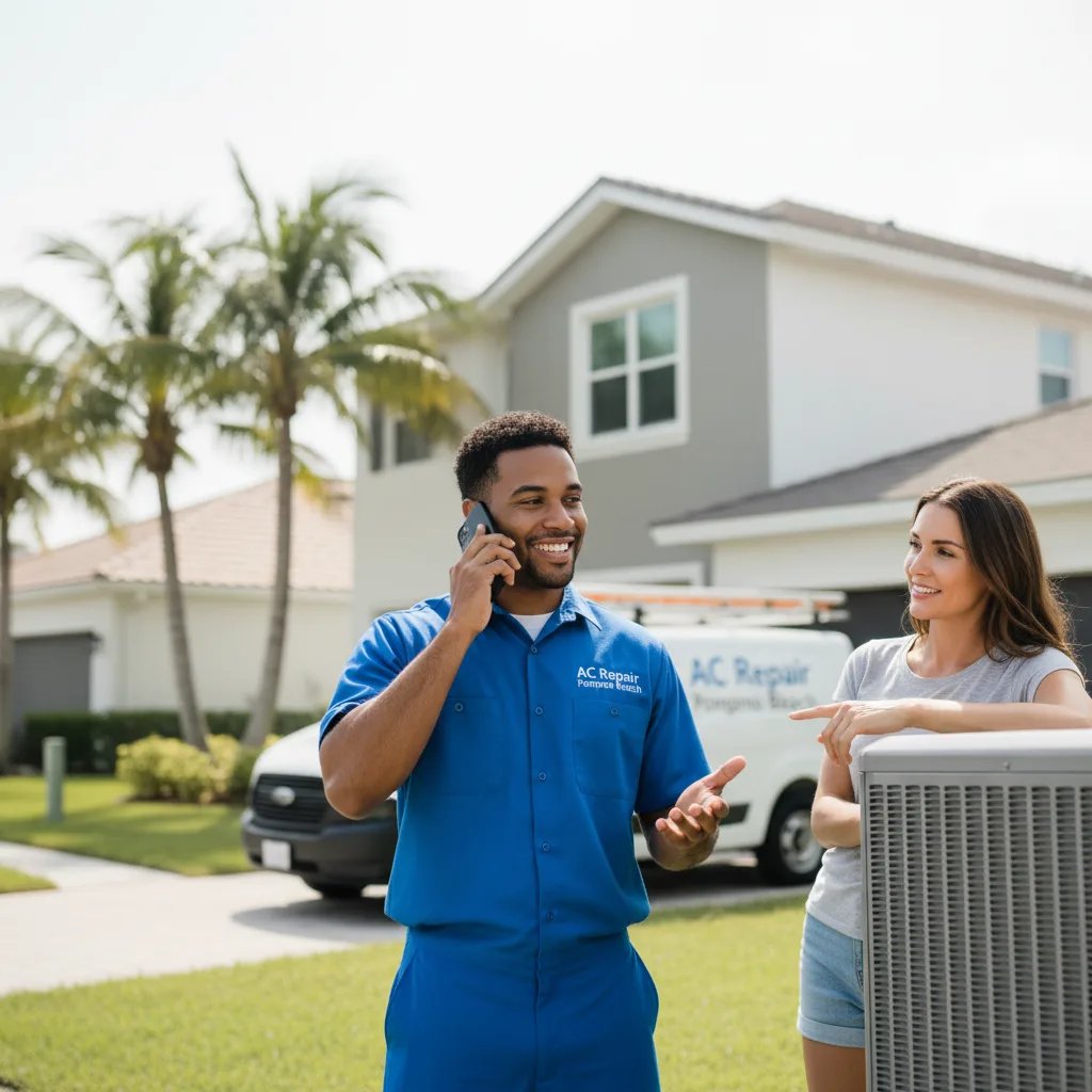 AC Repair Pompano Beach customer support in Washington Terrace